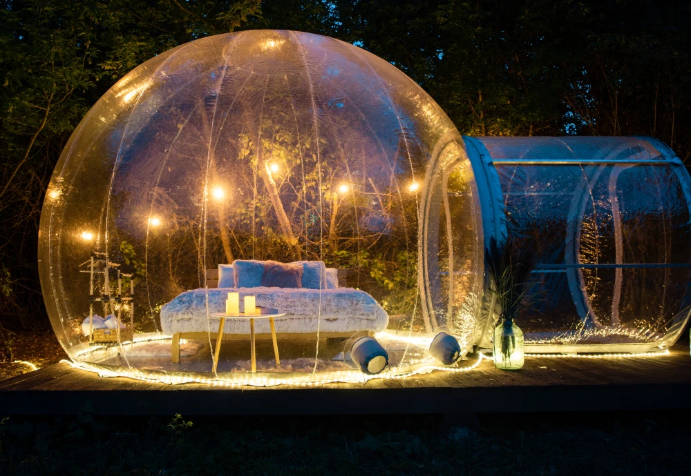 bubble tent california